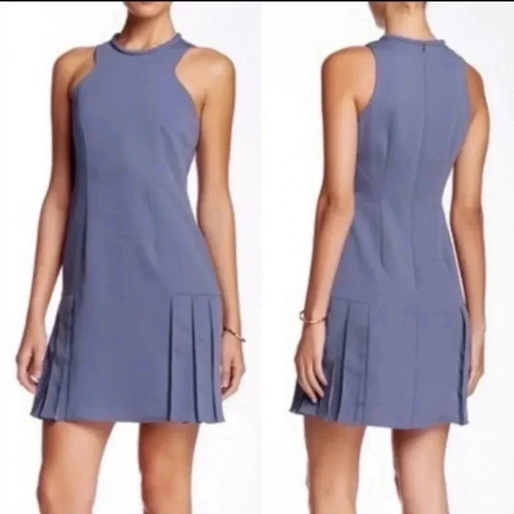 Rebecca Taylor Sleeveless Flirty Pleated Mini Dress(2)